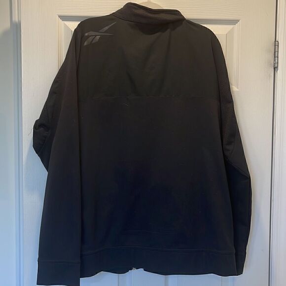 Reebok XL Men’s Black Play Dry Jacket, XL - Picture 2 of 7